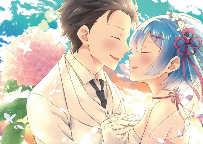 レム&スバル #Re:ゼロから始める異世界生活 #リゼロ #レム #ナツキ・スバル レム&スバル #Re:ゼロから始める異世界生活 #リゼロ #レム #ナツキ・スバル
