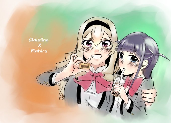 タピオカミルクティーとパイナップルケーキはBest Friend クロちゃんとまひるちゃんもいいかも?!#スタァライト# タピオカミルクティーとパイナップルケーキはBest Friend クロちゃんとまひるちゃんもいいかも?!#スタァライト#