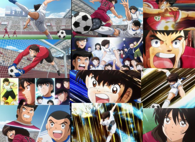 今週のキャプ翼が、もう色々凄いですね(泣熱いはもちろんなのですが、各所各所のポーズが凄く躍動感あって、見ていて驚くんです 今週のキャプ翼が、もう色々凄いですね(泣熱いはもちろんなのですが、各所各所のポーズが凄く躍動感あって、見ていて驚くんです