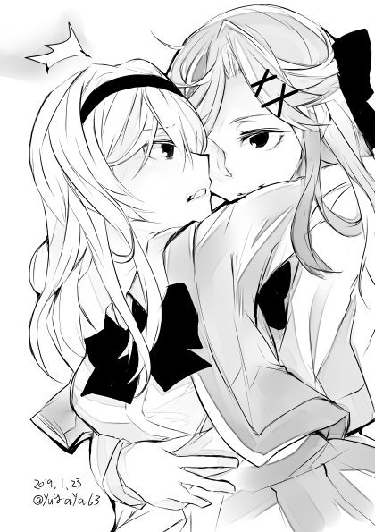 後ろからハグが得意そうな女が好きと気付いたのでとても楽しいです#スタァライト#真矢クロ 後ろからハグが得意そうな女が好きと気付いたのでとても楽しいです#スタァライト#真矢クロ