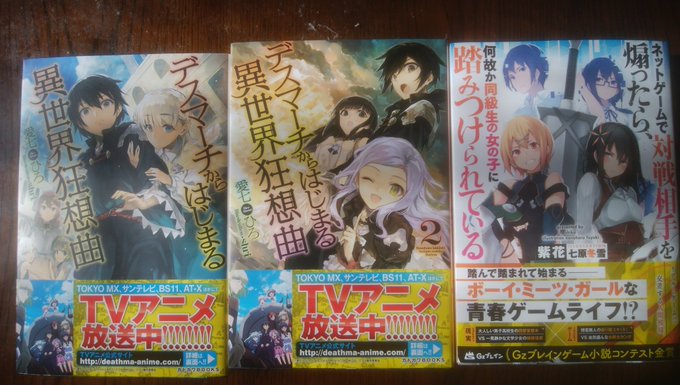 ・デスマーチからはじまる異世界狂想曲 2冊・ネットゲームで対戦相手煽ったら、何故か同級生の女の子に踏みつけられているその ・デスマーチからはじまる異世界狂想曲 2冊・ネットゲームで対戦相手煽ったら、何故か同級生の女の子に踏みつけられているその