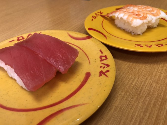 カリメロのお昼海鮮食べたかったがまさかのスシローたまには回るお寿司屋さんも悪ない#スシロー カリメロのお昼海鮮食べたかったがまさかのスシローたまには回るお寿司屋さんも悪ない#スシロー