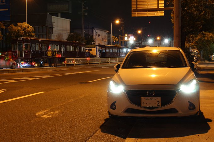 阪急の廃車車両とデミちゃん 阪急の廃車車両とデミちゃん
