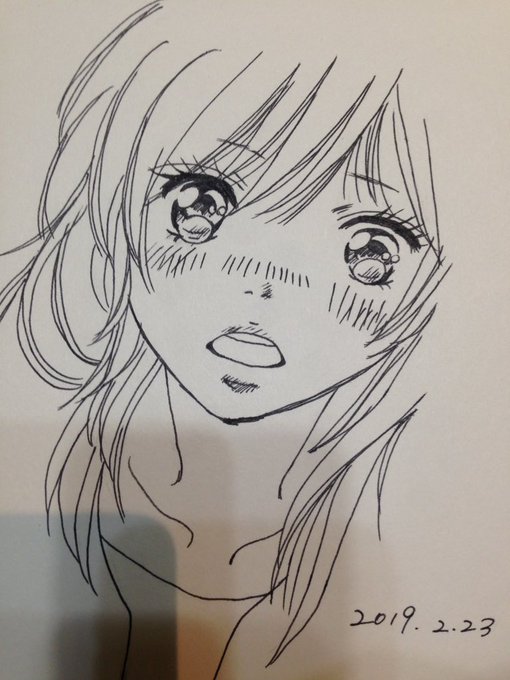 アオハライド難しい…#イラスト#アオハライド#今日の一枚 アオハライド難しい…#イラスト#アオハライド#今日の一枚