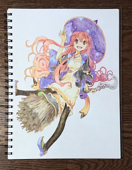エスカとロジーのアトリエよりウィルベル描いてみました(*´ω`*)色鉛筆で工夫して塗るのやっぱり楽しいのぅ(ノ´∀`*) エスカとロジーのアトリエよりウィルベル描いてみました(*´ω`*)色鉛筆で工夫して塗るのやっぱり楽しいのぅ(ノ´∀`*)