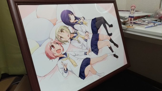 ゆゆ式複製原画届いたこれからこの絵と共に日々をすごせるとかほんと幸せしかない… ゆゆ式複製原画届いたこれからこの絵と共に日々をすごせるとかほんと幸せしかない…