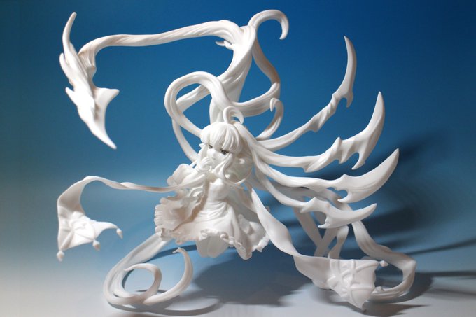 ディーラーおなす ワンフェス2019冬の新作です!グラブルよりメリッサベルの仮組みをしました!常圧手流しのホワイトレジン ディーラーおなす ワンフェス2019冬の新作です!グラブルよりメリッサベルの仮組みをしました!常圧手流しのホワイトレジン