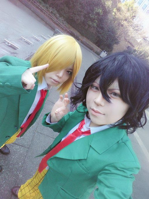 【Cosplay】アコスタにて〜弱虫ペダル〜───T2───手嶋純太&📷/ 青八木一/ 私 【Cosplay】アコスタにて〜弱虫ペダル〜───T2───手嶋純太&📷/ 青八木一/ 私