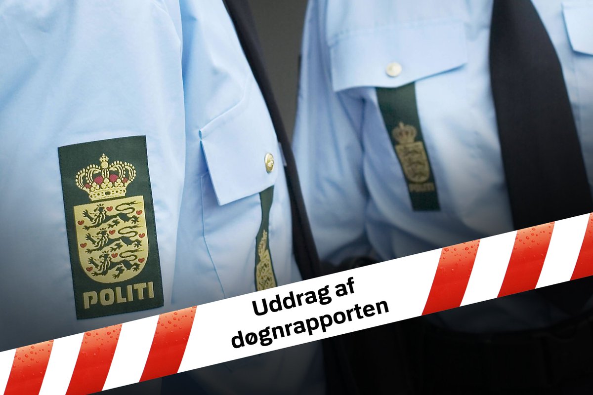 Uddrag af døgnrapport fra onsdag 230119 kl. 0700 til torsdag 240119 kl. 0700 #politidk https://t.co/V4nV9kSP1o https://t.co/LVov3pKgHn