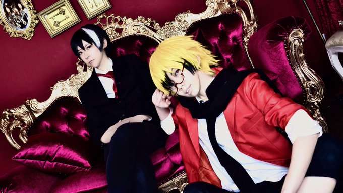 コスプレSERVAMP 強欲組ロウレス:うさこ()リヒト:ピオカメラ:南極さん コスプレSERVAMP 強欲組ロウレス:うさこ()リヒト:ピオカメラ:南極さん