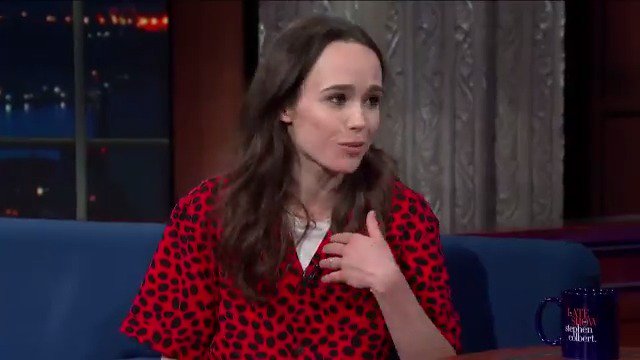 RT @majtague: Ellen Page doing what needs to be done ????️‍???? https://t.co/VNfSNZ7XPK