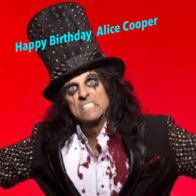 Alice Cooper’s Birthday Celebration | HappyBday.to