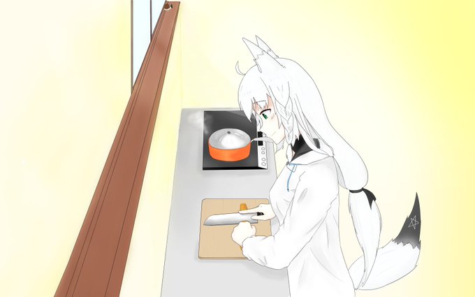 世話焼ききーつね!仙狐さん呼んでて唐突に思い浮かんだので・・・フブキちゃんはきっと嫁力高いと思うんだ୧(๑•̀ㅁ•́๑) 世話焼ききーつね!仙狐さん呼んでて唐突に思い浮かんだので・・・フブキちゃんはきっと嫁力高いと思うんだ୧(๑•̀ㅁ•́๑)