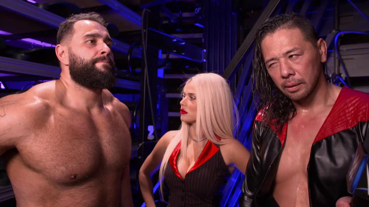 RT @WWE: EXCLUSIVE: How did it feel for @RusevBUL & @ShinsukeN to work together tonight on #SDLive? @LanaWWE https://t.co/fWwLcFj9cw