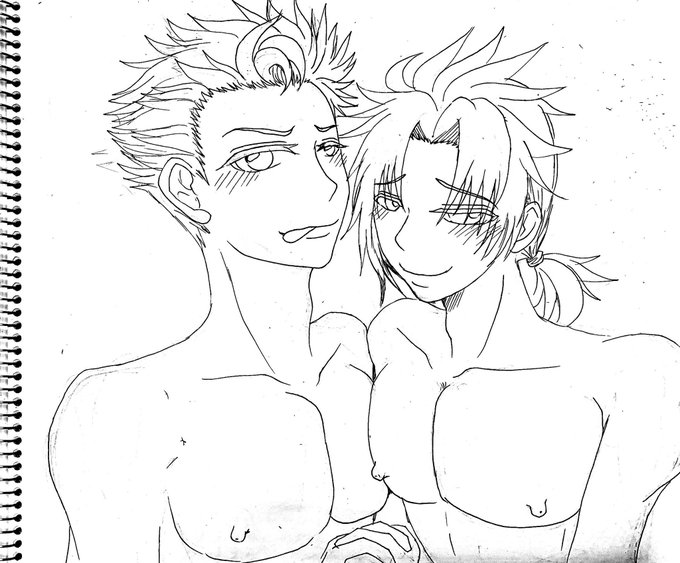 ささみさん、まあささんイプありがとうございました〜♡♡♡描いてた露吉です(✌бωб) ささみさん、まあささんイプありがとうございました〜♡♡♡描いてた露吉です(✌бωб)