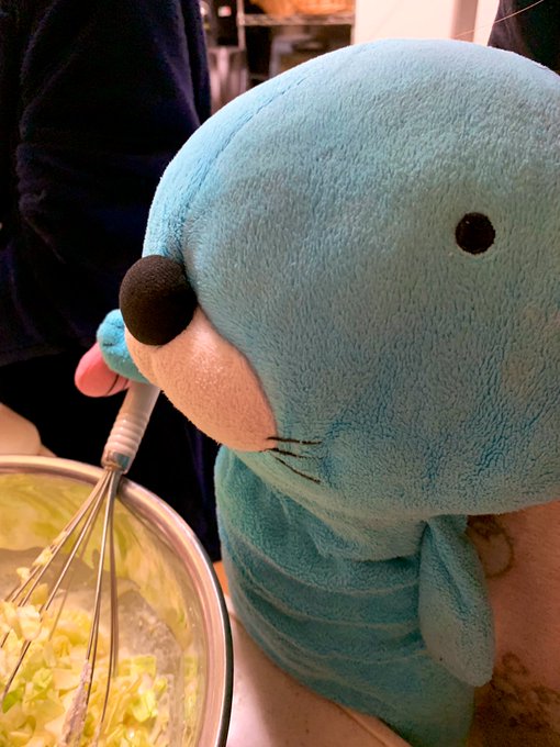 ぼのちゃん手伝う気満々なのに結局は…#ぼのぼの #ぬい撮り #お好み焼き ぼのちゃん手伝う気満々なのに結局は…#ぼのぼの #ぬい撮り #お好み焼き