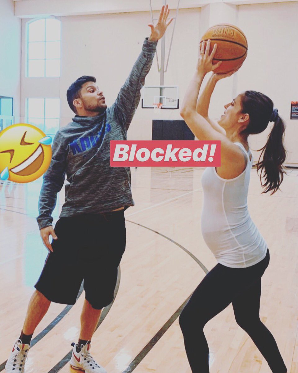 Had to do it! Cause Ball is Life!!! Sorry for locking you down @BreanneRacano https://t.co/v8ySkzjE6r