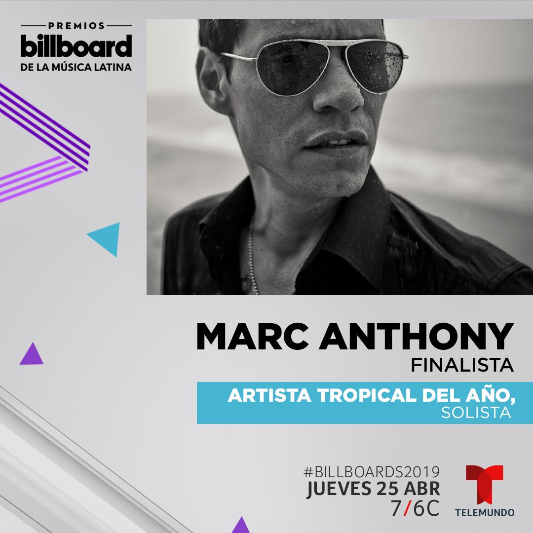 RT @LatinBillboards: T R O P I C A L #Billboards2019 @MarcAnthony https://t.co/VTRkrQJHCZ