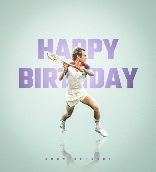John Mcenroe’s Birthday Celebration | HappyBday.to