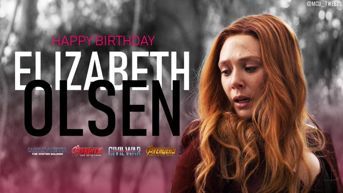 Elizabeth Olsen&rsquo;s Birthday Celebration | HappyBday.to