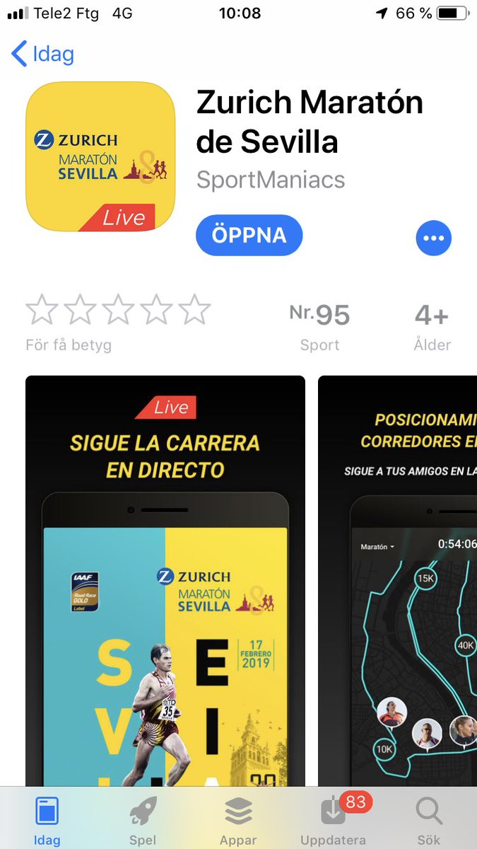 @Byske @fougberg Jag laddade ner appen för loppet. 