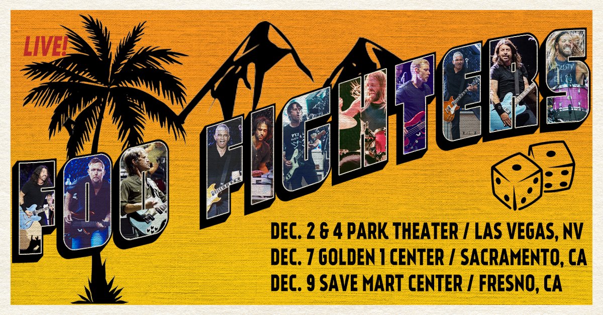 west coast dates announced 12 2 12 9 r foofighters