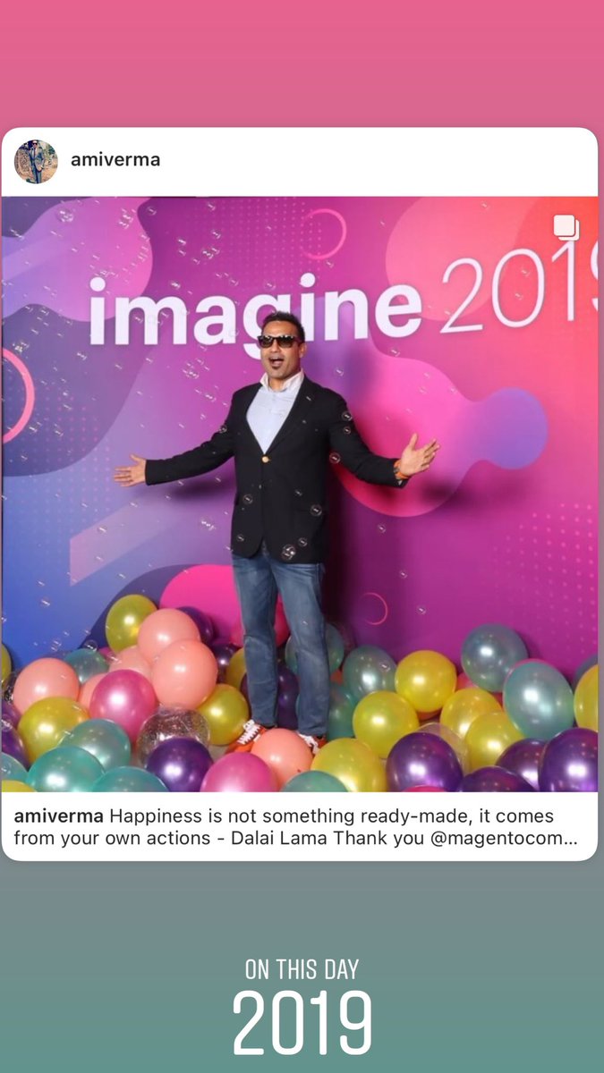 theamiverma: This Day That Year nn#MagentoImagine #MagentoImagine2019 #Imagine https://t.co/gXosWVK6U1