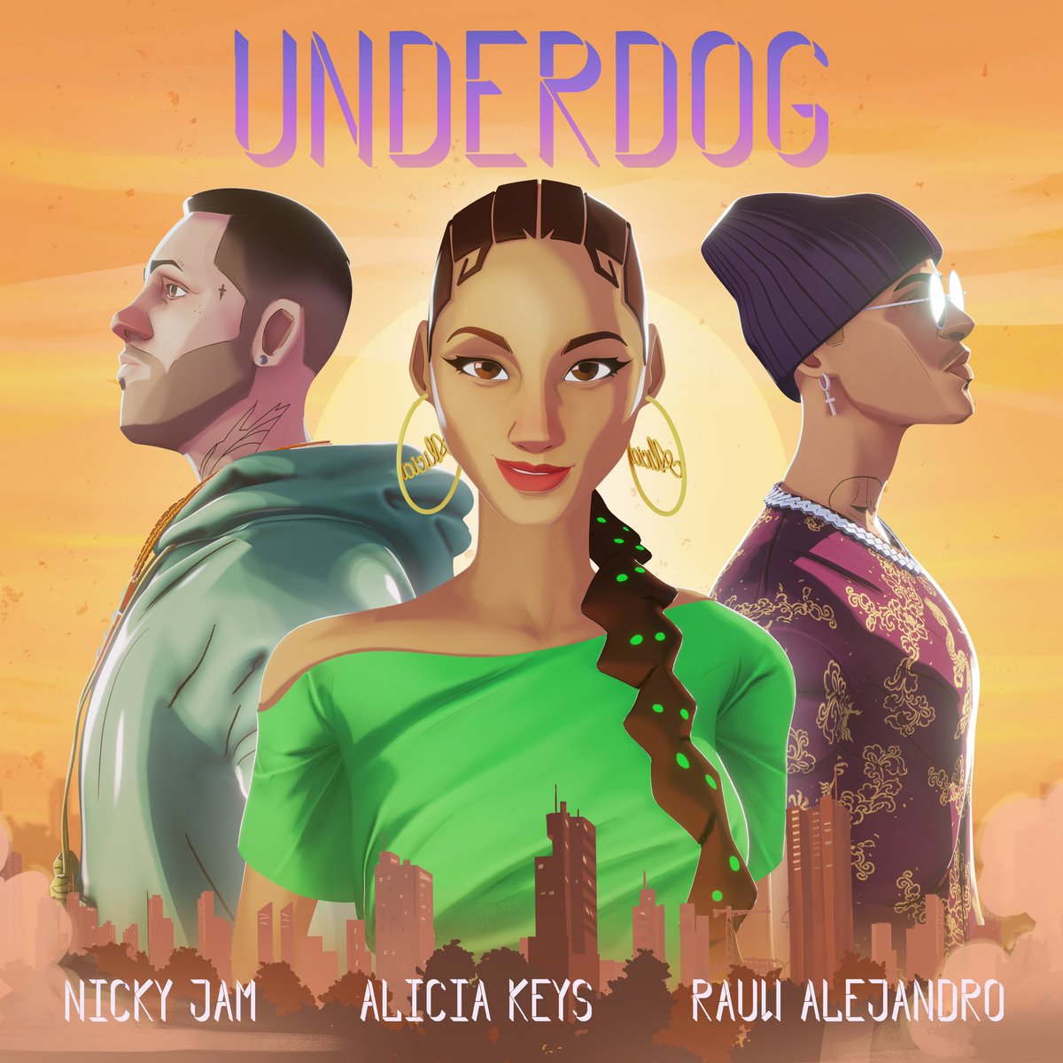 New Underdog remix with my guys  @NickyJamPR and @rauwalejandro out now💥💥💥  