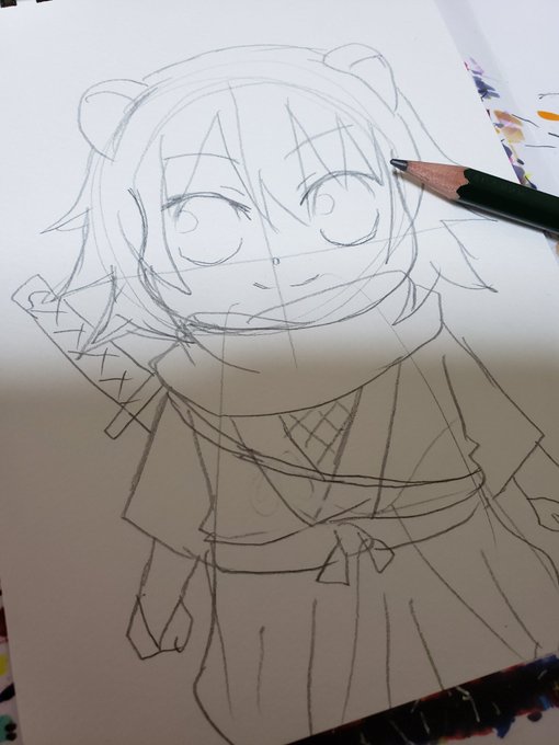 #絵描きさんと繫がりたい#イラスト#デフォルメ絵を流してデフォルメ民を増やそう#かくりよの宿飯 サスケくん描いてたらかく #絵描きさんと繫がりたい#イラスト#デフォルメ絵を流してデフォルメ民を増やそう#かくりよの宿飯 サスケくん描いてたらかく