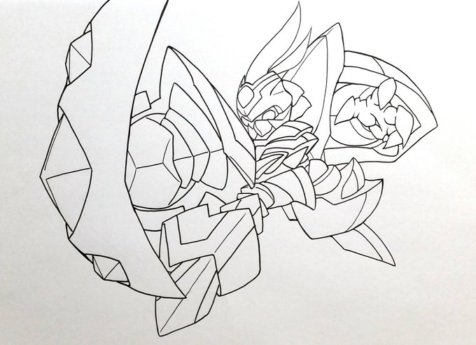 ちなみに一週間程前に描いてたアンスですが、せっかくなんでPCで色つけようかと思って線画で止まってたり…(´・ω・`)#グ ちなみに一週間程前に描いてたアンスですが、せっかくなんでPCで色つけようかと思って線画で止まってたり…(´・ω・`)#グ