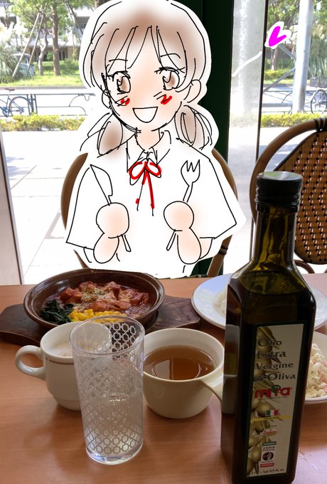 やっと女子無駄9巻買えました🥰リリィ、美しい😍過去絵ですが、サイゼリヤの絵です。ちょうど8巻発売の頃だったんだなぁ✨#女 やっと女子無駄9巻買えました🥰リリィ、美しい😍過去絵ですが、サイゼリヤの絵です。ちょうど8巻発売の頃だったんだなぁ✨#女