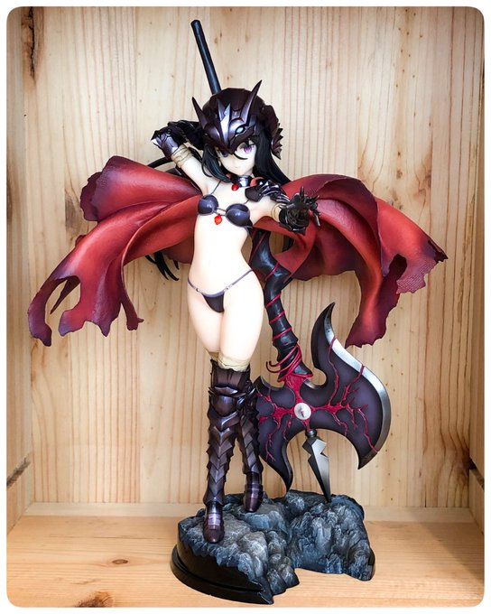 ホビージャパン()さんより『#ビキニ・ウォリアーズ 』「ブラックナイト」フィギュアと限定版に付属するエピソード19収録の ホビージャパン()さんより『#ビキニ・ウォリアーズ 』「ブラックナイト」フィギュアと限定版に付属するエピソード19収録の