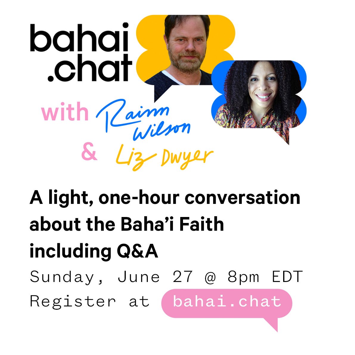 A light, informal spiritual conversation today at 5Pacific/8Eastern. Join us!  