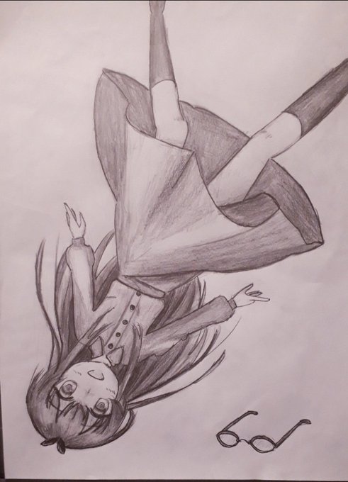 #まちカドまぞくマンデーまぞくアニメでも漫画でも謎多き少女、小倉さんを描きました( v^-゜)♪顔に暗がりをいれて困り顔 #まちカドまぞくマンデーまぞくアニメでも漫画でも謎多き少女、小倉さんを描きました( v^-゜)♪顔に暗がりをいれて困り顔
