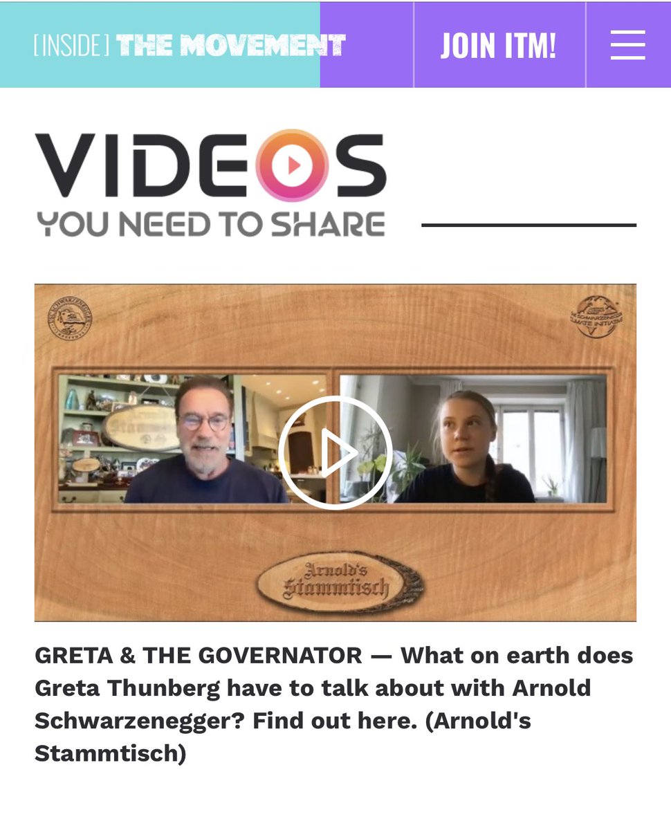 Thanks to my friends at  for highlighting my stammtisch with Greta! 