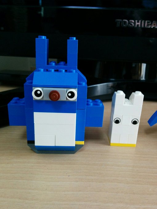 懐かしい!息子が五歳の時作ったトトロとポッチャマ☺️写真出てきました。#レゴ #LEGO #創造力は世界を変える 懐かしい!息子が五歳の時作ったトトロとポッチャマ☺️写真出てきました。#レゴ #LEGO #創造力は世界を変える