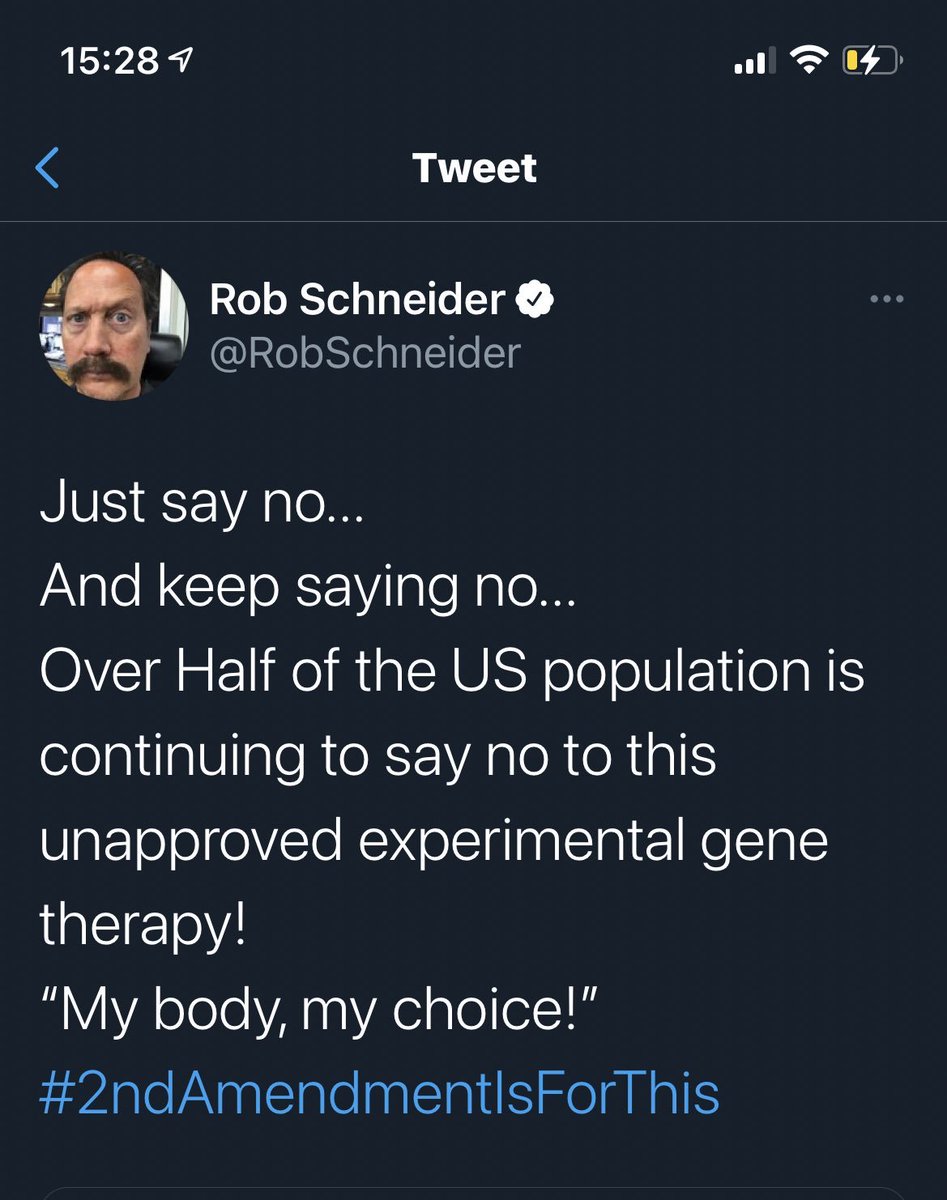 If you take your medical advice from Rob Schneider - you have no one to blame but yourself! 