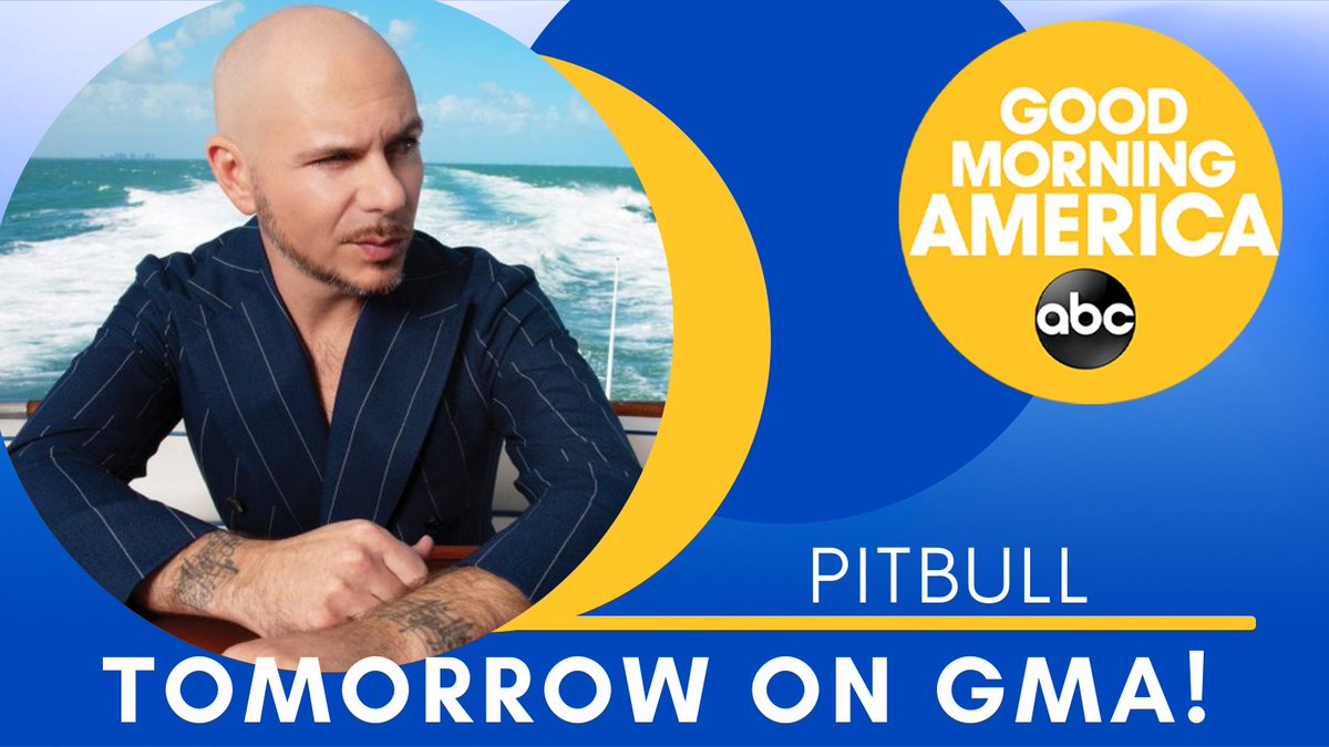 TOMORROW! Catch @GMA!!
Tune into @ABCnetwork on Friday, July 8 💥 #GoodMorningAmerica
Dale! 