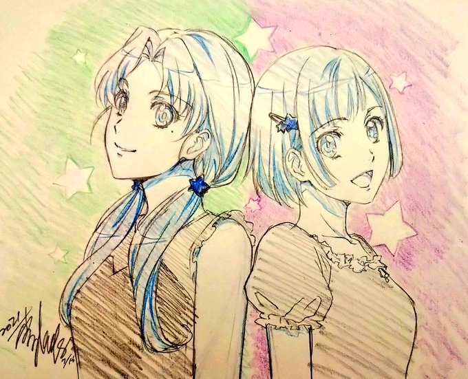 だいぶ遅くなってしまいましたが、7月16日はDance with Devilsリツカ役の茜屋日海夏さん・アズナ役の松田利 だいぶ遅くなってしまいましたが、7月16日はDance with Devilsリツカ役の茜屋日海夏さん・アズナ役の松田利