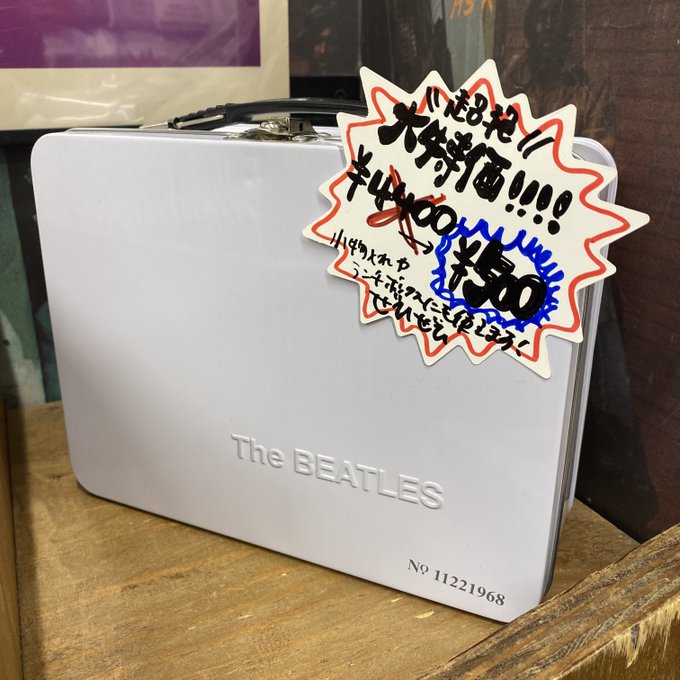 【大特価!!!】『WHITE ALBUM』50周年を記念した発売された限定ティン・トート!ナンバリング・カード入り150 【大特価!!!】『WHITE ALBUM』50周年を記念した発売された限定ティン・トート!ナンバリング・カード入り150