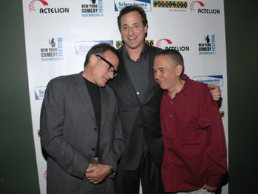 With @bobsaget and Robin Williams. 