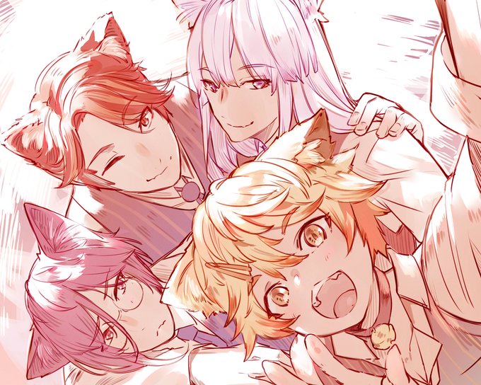 キャラクターを描かせていただきました乙女ADVゲーム、「ネコぱら- Catboys Paradise」が完全無料で配信中 キャラクターを描かせていただきました乙女ADVゲーム、「ネコぱら- Catboys Paradise」が完全無料で配信中
