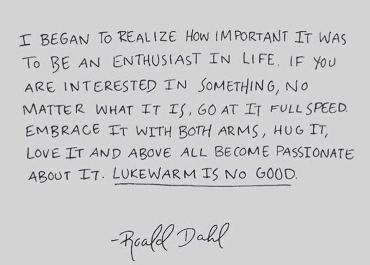 Sharing these wise words from Roald Dahl for anyone who needs to hear them.. 