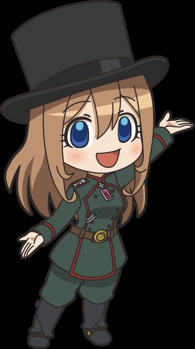 幼女戦記を履修してないからあれなんだが、いせかる謎解きでデフォルメされたヴィーシャが軍服着た花丸ちゃんにしか見えないとい 幼女戦記を履修してないからあれなんだが、いせかる謎解きでデフォルメされたヴィーシャが軍服着た花丸ちゃんにしか見えないとい