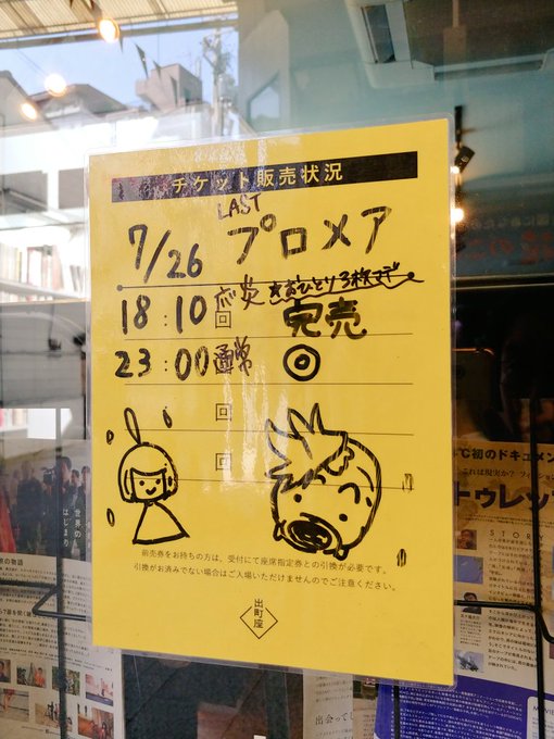 2年前出町座さんにプロメア見に行った日 2年前出町座さんにプロメア見に行った日