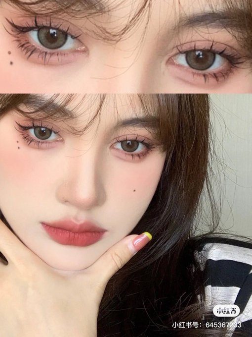 目の大きさ3倍︎❤︎︎日常メイク💄🖤Point🖤①アイラインは目尻のみで抜け感を出す②マスカラは上下のまつ毛にたっぷり塗 目の大きさ3倍︎❤︎︎日常メイク💄🖤Point🖤①アイラインは目尻のみで抜け感を出す②マスカラは上下のまつ毛にたっぷり塗