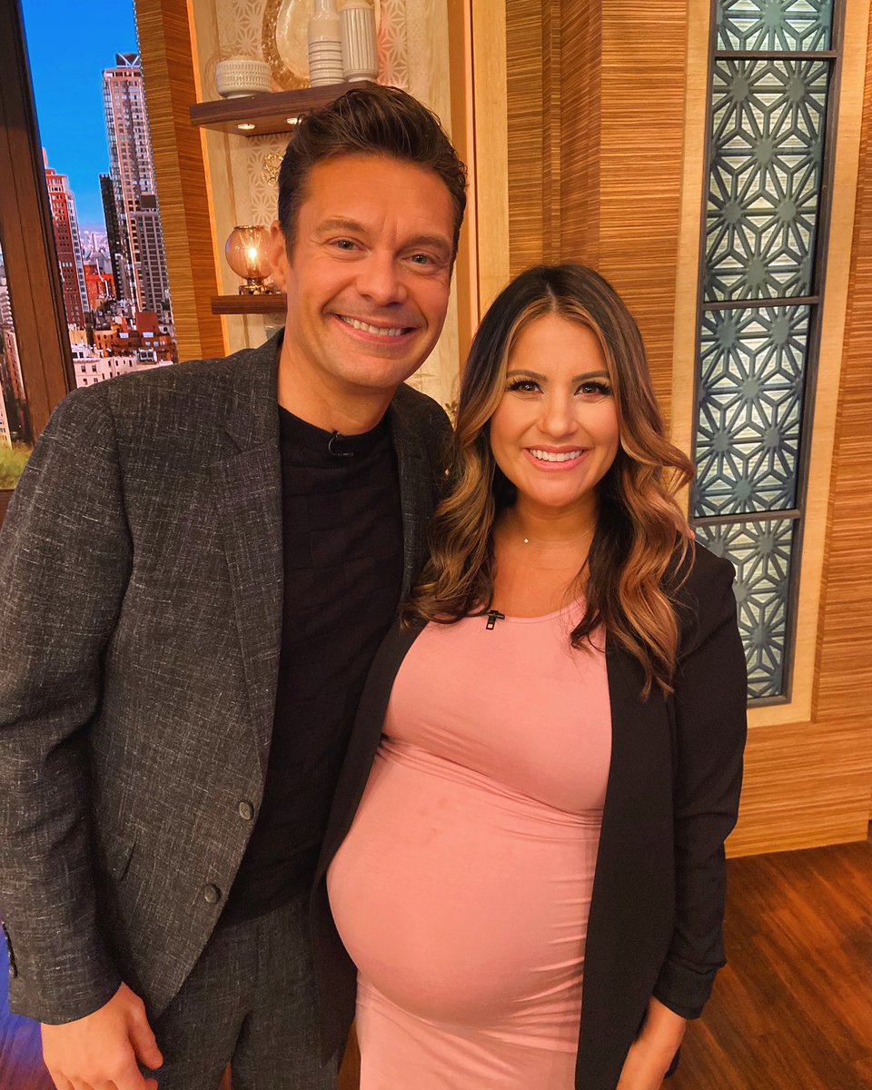 One last babymoon before the due date! @Sisanie filling in for @KellyRipa! 