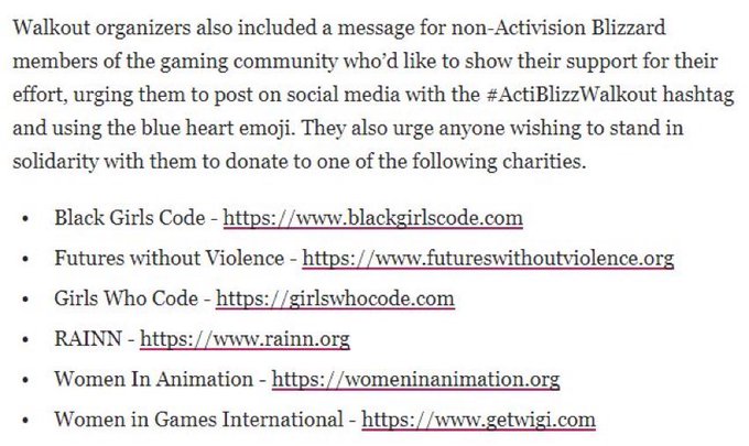 Donated. #ActiBlizzWalkout ???? https://t.co/8EGUTWKfqW