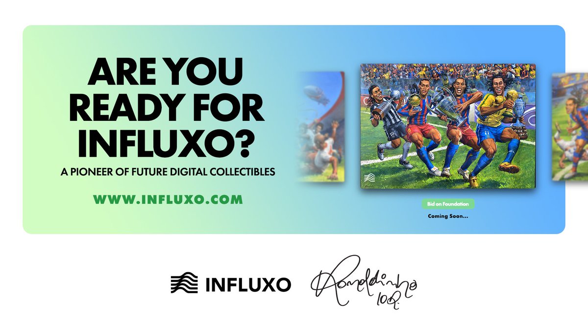 Are you ready for @influxo_NFT ? A pioneer of future digital collectibles 🤙🏾  