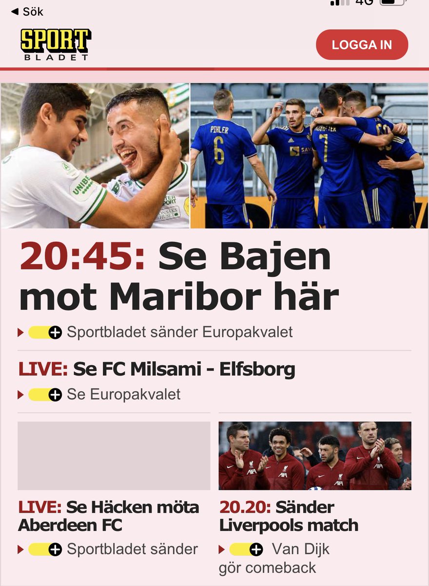 Nya (medie)tider: full fotbollskväll i Aftonbladet TV 
